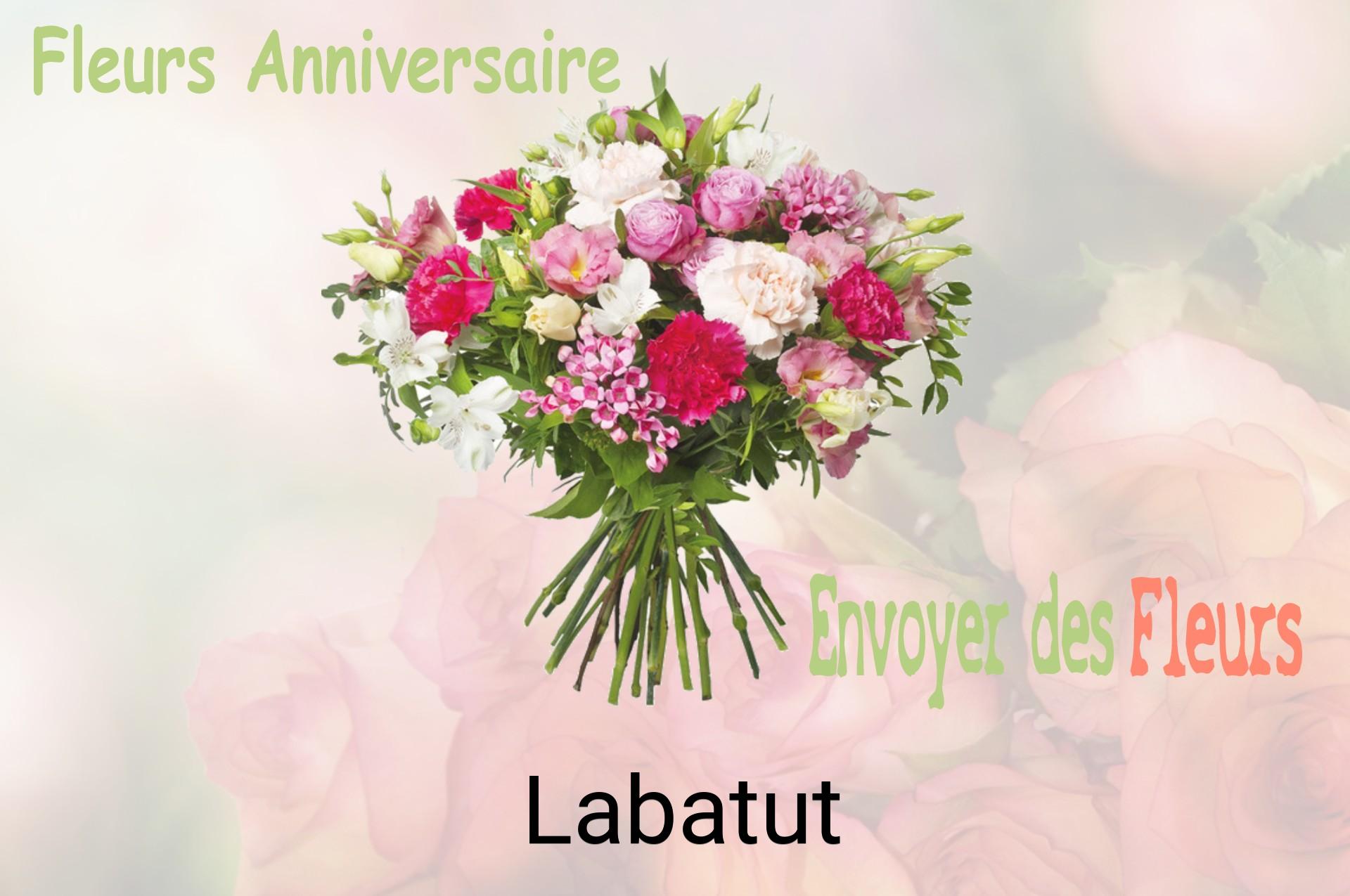 Bouquet de fleurs d’anniversaire livré à Labatut